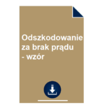 odszkodowanie-za-brak-pradu-wzor