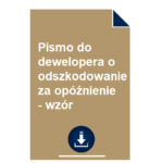 pismo-do-dewelopera-o-odszkodowanie-za-opoznienie-wzor