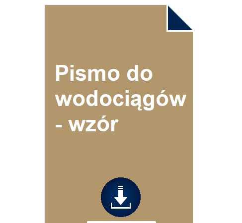 pismo-do-wodociagow-wzor-pdf-doc-przyklad