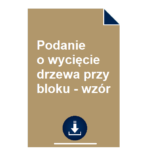podanie-o-wyciecie-drzewa-przy-bloku-wzor