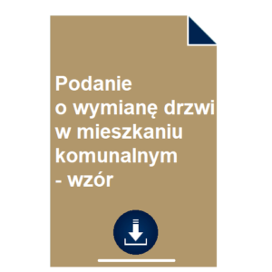 podanie-o-wymiane-drzwi-w-mieszkaniu-komunalnym-wzor