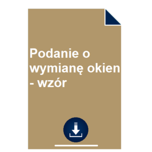 podanie-o-wymiane-okien-wzor