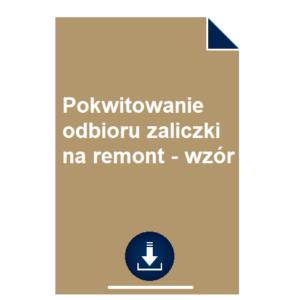 pokwitowanie-odbioru-zaliczki-na-remont-wzor
