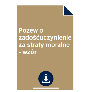 pozew-o-zadoscuczynienie-za-straty-moralne-wzor