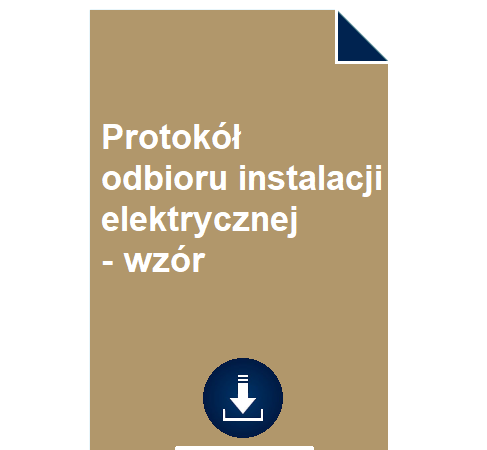 protokol-odbioru-instalacji-elektrycznej-wzor