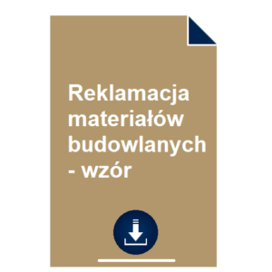reklamacja-materialow-budowlanych-wzor