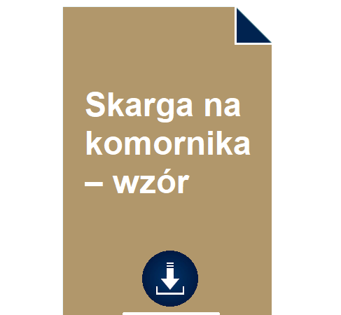 skarga-na-komornika-wzor-pdf-doc-przyklad