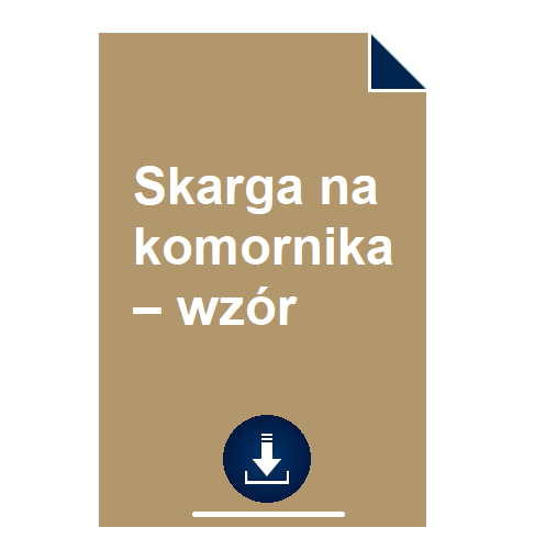 skarga-na-komornika-wzor-pdf-doc-przyklad