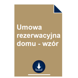 umowa-rezerwacyjna-domu-wzor