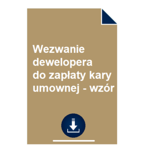 wezwanie-dewelopera-do-zaplaty-kary-umownej-wzor