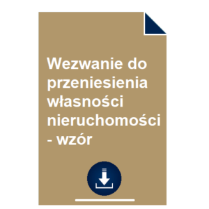 wezwanie-do-przeniesienia-wlasnosci-nieruchomosci-wzor