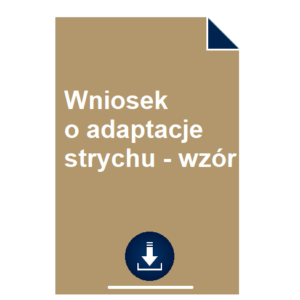 wniosek-o-adaptacje-strychu-wzor