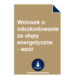 wniosek-o-odszkodowanie-za-slupy-energetyczne-wzor