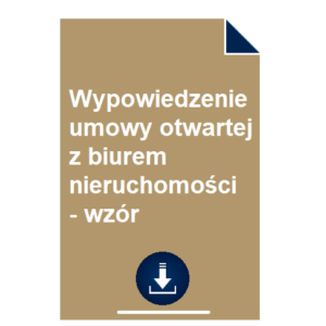 wypowiedzenie-umowy-otwartej-z-biurem-nieruchomosci-wzor