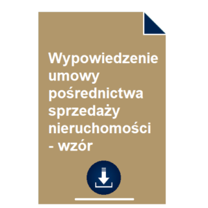 wypowiedzenie-umowy-posrednictwa-sprzedazy-nieruchomosci-wzor