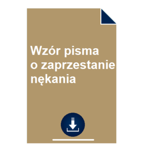 wzor-pisma-o-zaprzestanie-nekania-pdf-doc