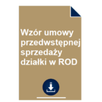 wzor-umowy-przedwstepnej-sprzedazy-dzialki-w-rod