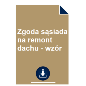 zgoda-sasiada-na-remont-dachu-wzor-pisma