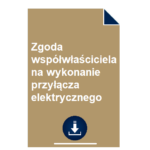zgoda-wspolwlasciciela-na-wykonanie-przylacza-elektrycznego-wzor