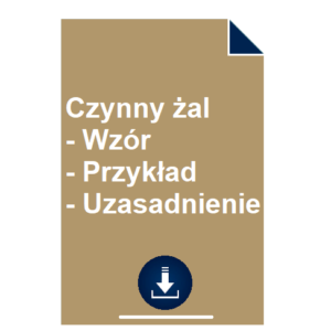 czynny-zal-wzor-przyklad-uzasadnienie