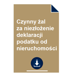 czynny-zal-za-niezlozenie-deklaracji-podatku-od-nieruchomosci