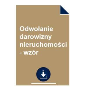 odwolanie-darowizny-nieruchomosci-wzor