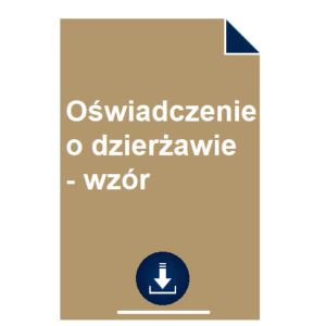 oswiadczenie-o-dzierzawie-wzor