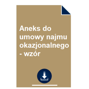 aneks-do-umowy-najmu-okazjonalnego-wzor