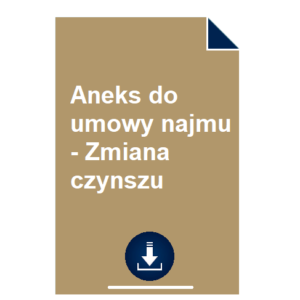 aneks-do-umowy-najmu-zmiana-czynszu-wzor