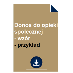 donos-do-opieki-spolecznej-wzor-przyklad