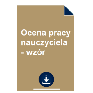 ocena-pracy-nauczyciela-wzor-pdf-doc-przyklad