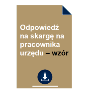 odpowiedz-na-skarge-na-pracownika-urzedu-wzor