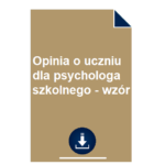 opinia-o-uczniu-dla-psychologa-szkolnego
