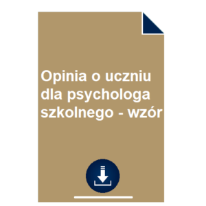 opinia-o-uczniu-dla-psychologa-szkolnego