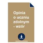 opinia-o-uczniu-zdolnym-wzor