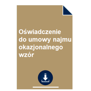 oswiadczenie-do-umowy-najmu-okazjonalnego-wzor
