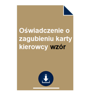 oswiadczenie-o-zagubieniu-karty-kierowcy-wzor-pdf-doc