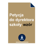 petycja-do-dyrektora-szkoly-wzor