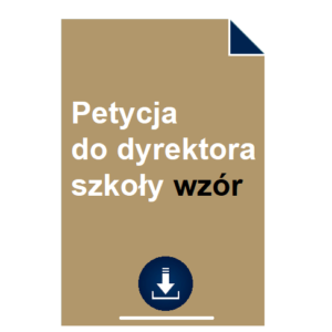 petycja-do-dyrektora-szkoly-wzor
