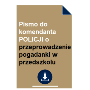 pismo-do-komendanta-policji-o-przeprowadzenie-pogadanki-w-przedszkolu