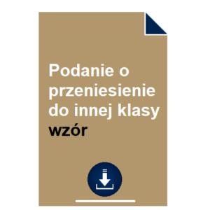 podanie-o-przeniesienie-do-innej-klasy-wzor
