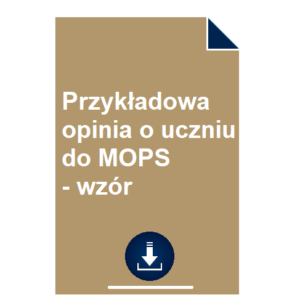 przykladowa-opinia-o-uczniu-do-mops-wzor