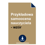 przykladowa-samoocena-nauczyciela-wzor