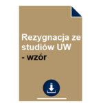 rezygnacja-ze-studiow-uw-wzor