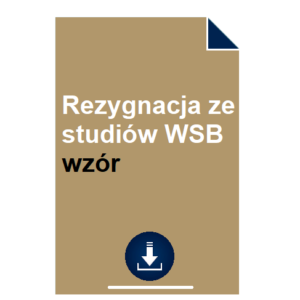 rezygnacja-ze-studiow-wsb-wzor