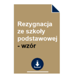 rezygnacja-ze-szkoly-podstawowej-wzor
