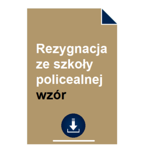 rezygnacja-ze-szkoly-policealnej-wzor