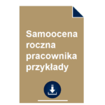 samoocena-roczna-pracownika-przyklady-wzor