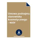 umowa-podnajmu-stanowiska-kosmetycznego-wzor