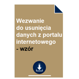 wezwanie-do-usuniecia-danych-z-portalu-internetowego-wzor